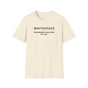 Nina Dobrev Whitepace 3d Logo Unisex Softstyle T-Shirt