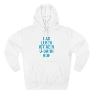 Marsimoto Das Leben Ist Kein U-bahn Hof  Three-Panel Fleece Hoodie
