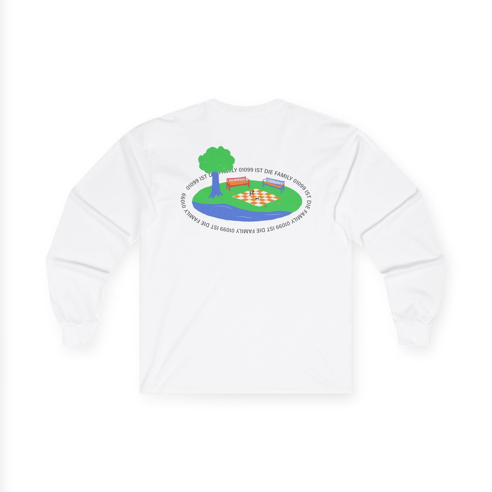 01099 Ist Die Family Unisex Ultra Cotton Long Sleeve Tee