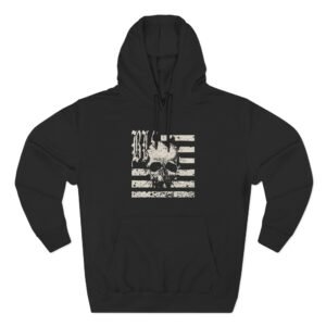 Black Label Society Skully Flag Three-Panel Fleece Hoodie