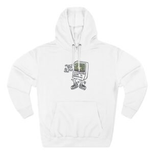 Slogoman Three-Panel Fleece Hoodie