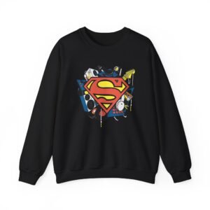 Kaskade X Superman Musician Unisex Heavy Blend™ Crewneck Sweatshirt
