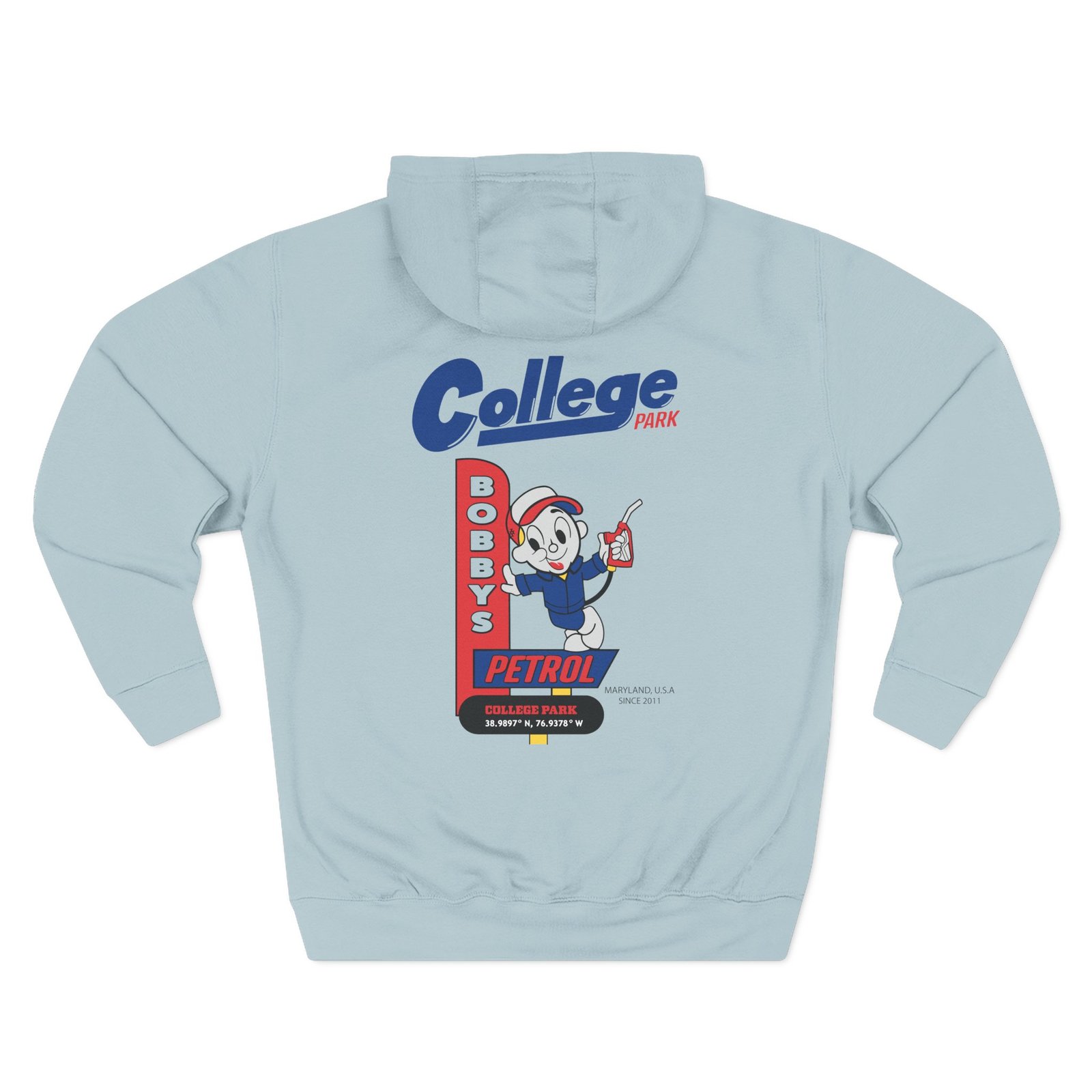 Logic Bobby's Petrol Three-Panel Fleece Hoodie