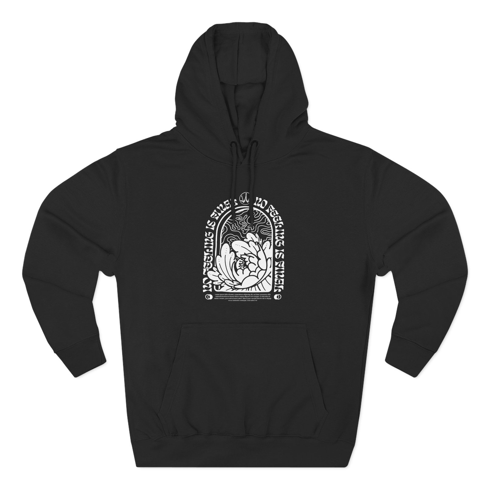 Philip Defranco Three-Panel Fleece Hoodie