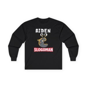 Slogoman Aiden Unisex Ultra Cotton Long Sleeve Tee