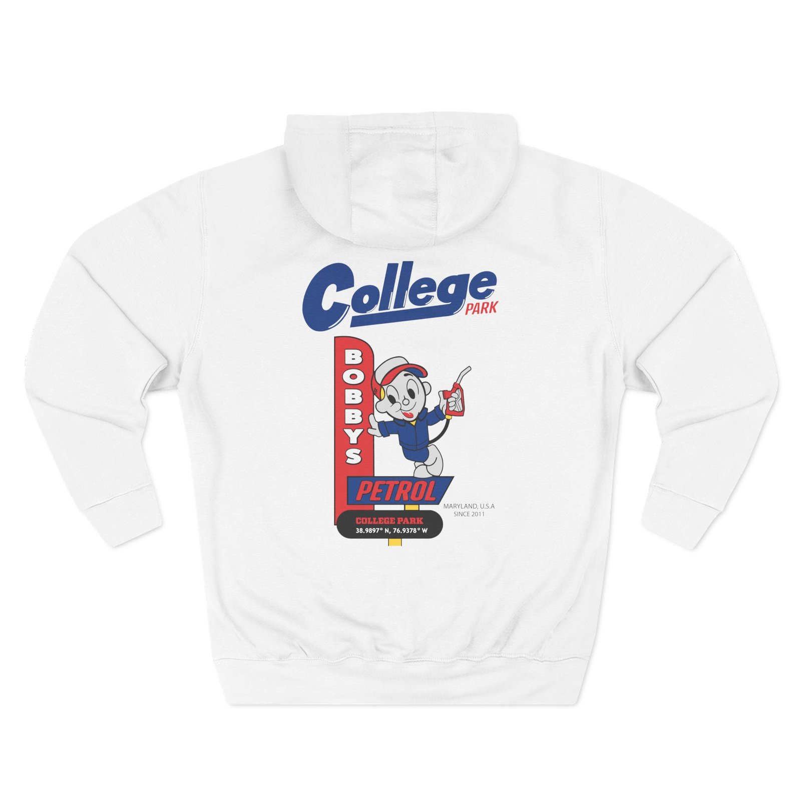 Logic Bobby's Petrol Three-Panel Fleece Hoodie