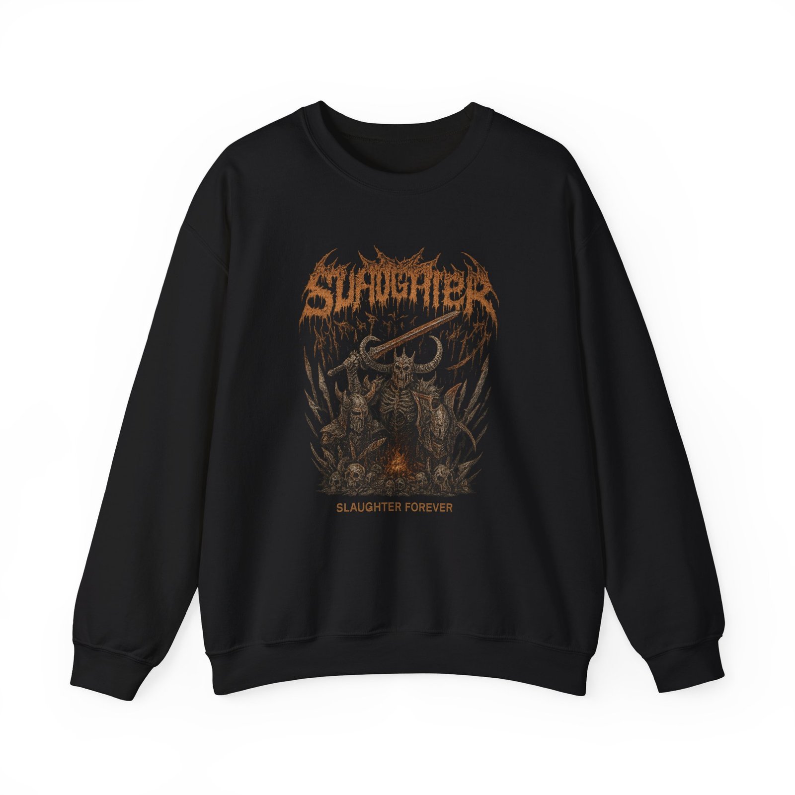 To the Grave Slaughter Forever Unisex Heavy Blend™ Crewneck Sweatshirt