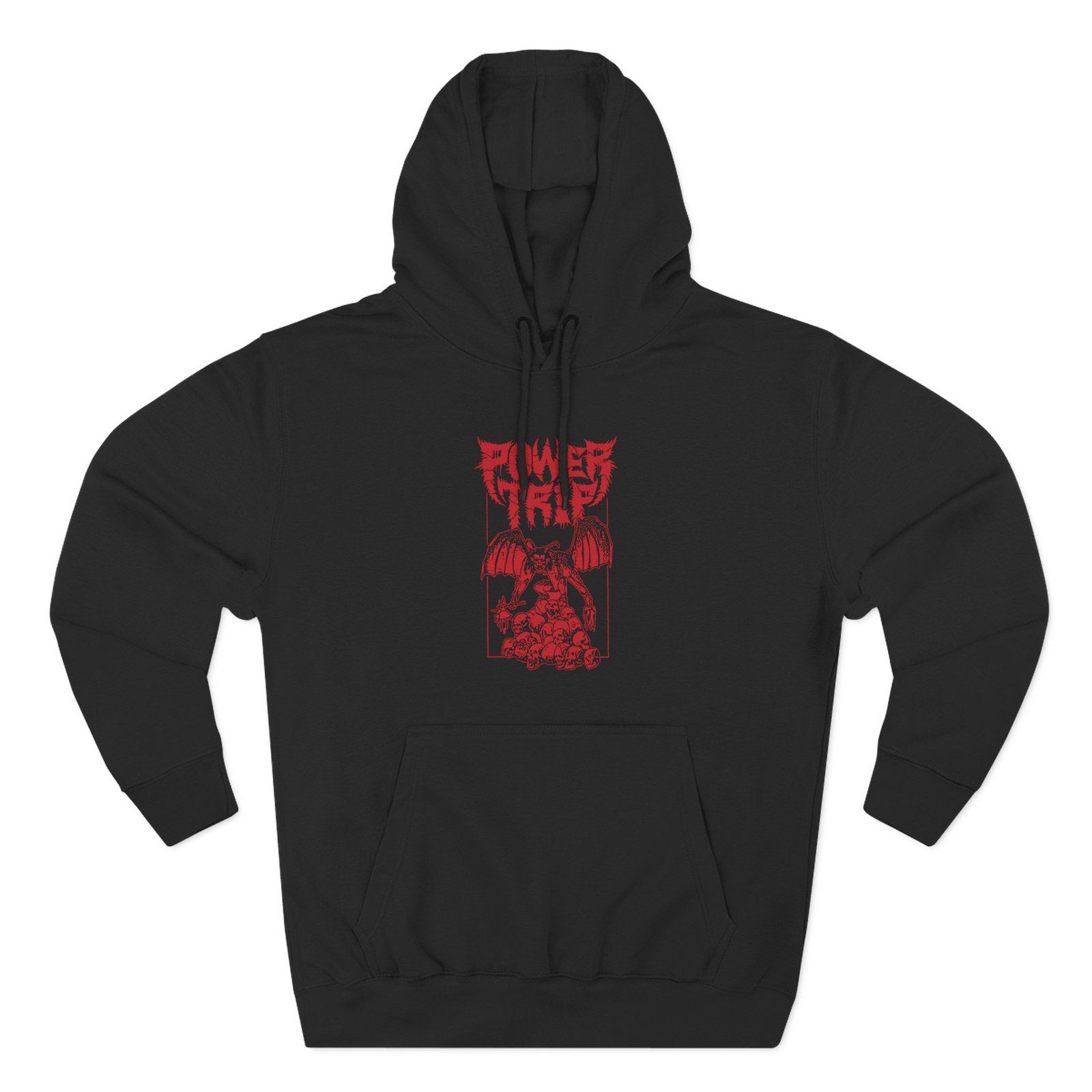 Power Trip Gargoyle Three-Panel Fleece Hoodie