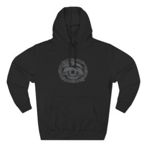 Placebo Grey Eye Three-Panel Fleece Hoodie