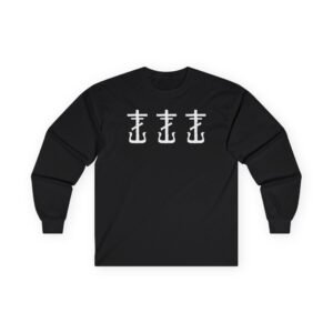 Frank Iero Barbed Wire Heart Unisex Ultra Cotton Long Sleeve Tee