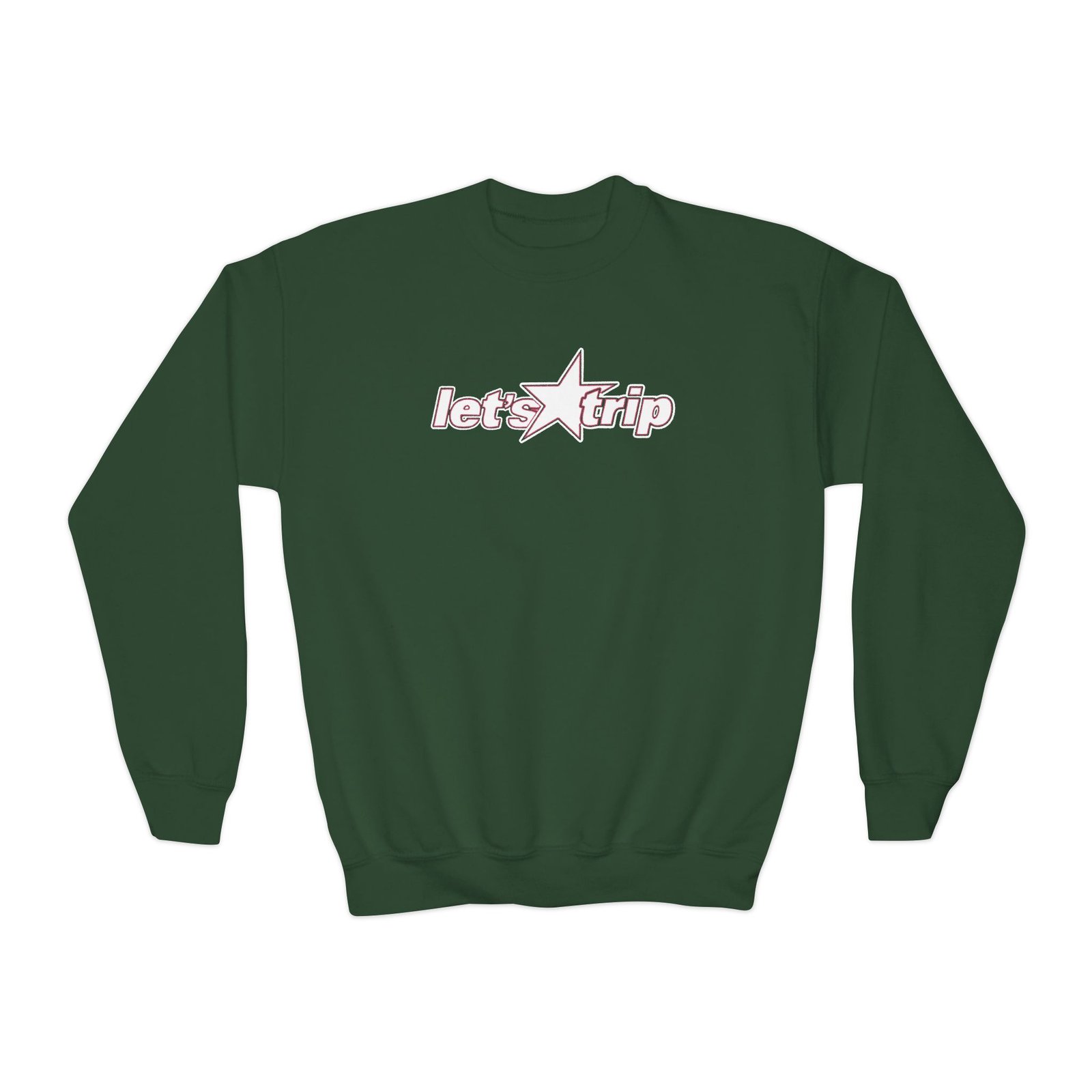 Youth Sturniolo Let's Trip Star Crewneck Sweatshirt