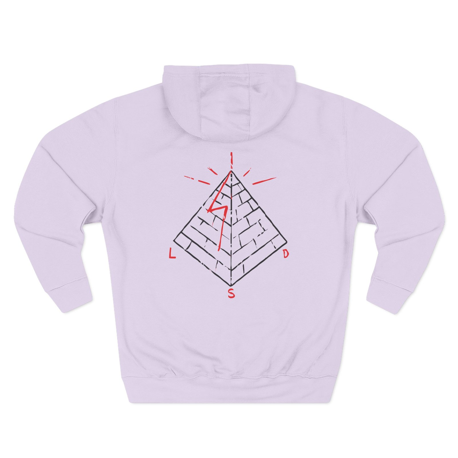 Frank Iero Three-Panel Fleece Hoodie