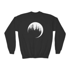 Youth Dropout Unsleeping City Glow-In-The-Dark Crewneck Sweatshirt
