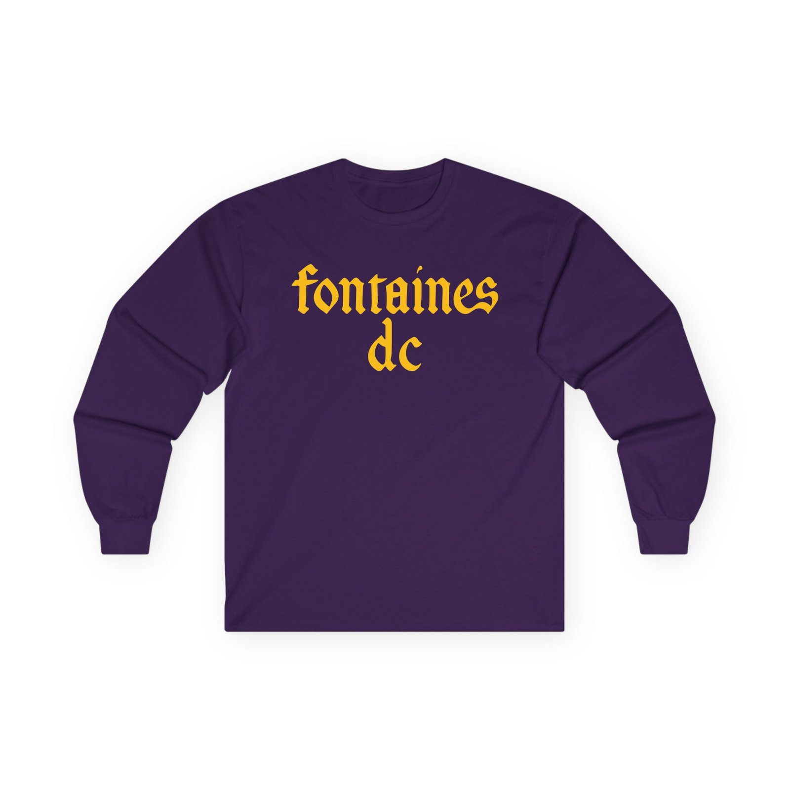 Fontaines D.C. Unisex Ultra Cotton Long Sleeve Tee
