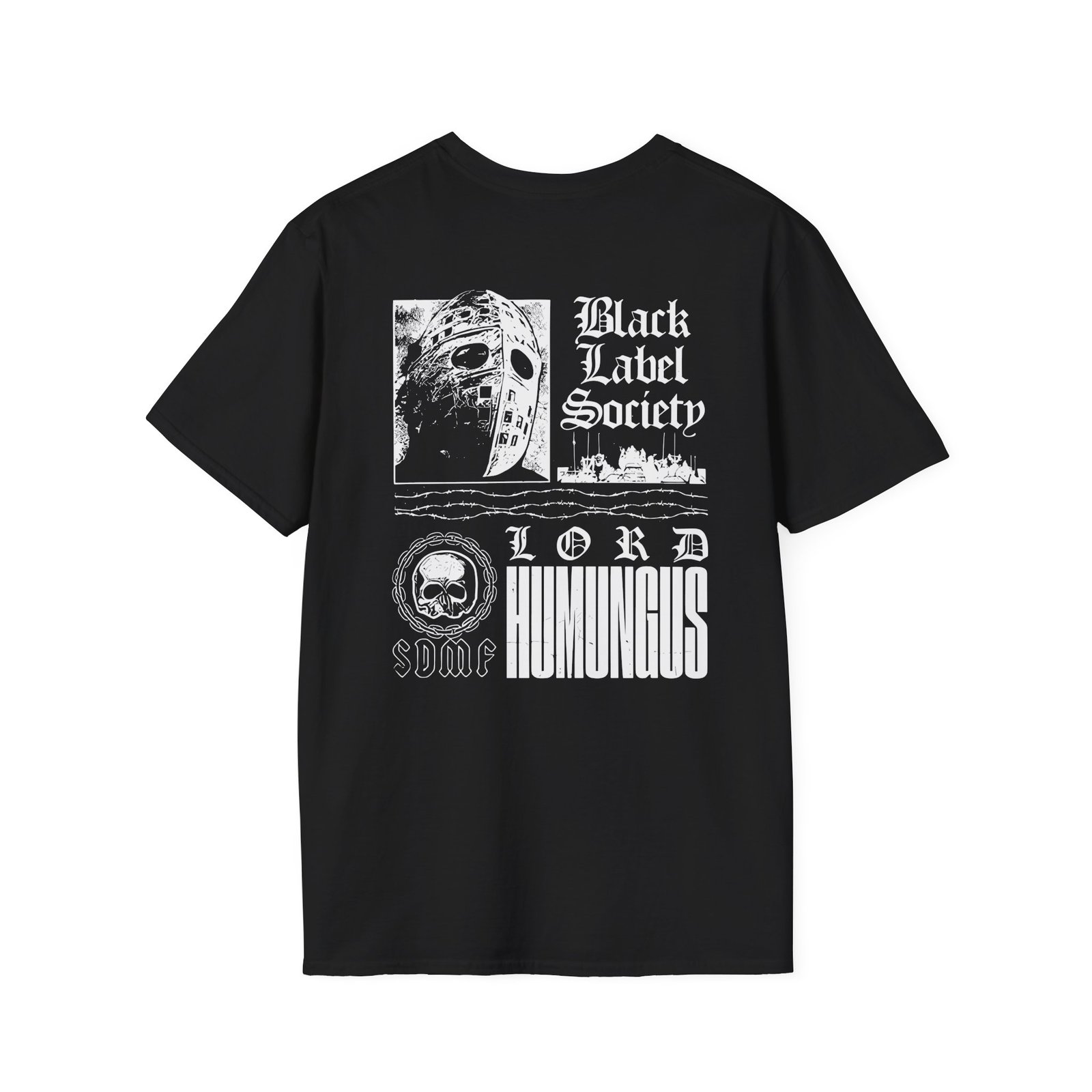 Black Label Society Script Lord Humungus Unisex Softstyle T-shirt