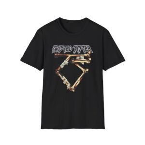 Popfunk Twisted Sister Bone Logo Unisex Softstyle T-Shirt
