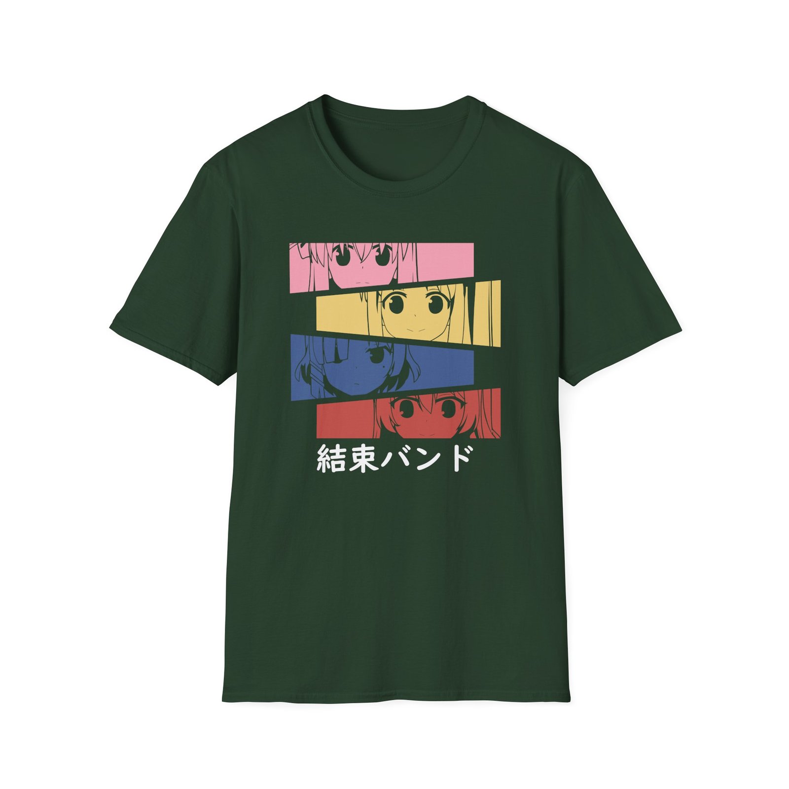 Anime Bocchi the Rock Unisex Softstyle T-Shirt