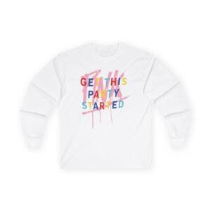 P!nk Get This Party Started Unisex Ultra Cotton Long Sleeve Tee