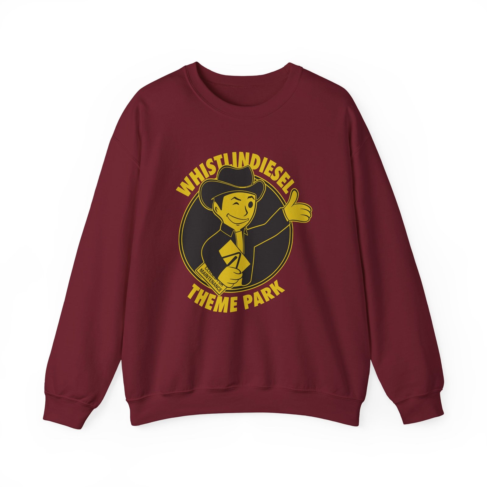 Whistlindiesel Theme Park Unisex Heavy Blend™ Crewneck Sweatshirt