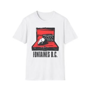 Fontaines Death Is Falling Down On Your Work Routine Unisex Softstyle T-Shirt
