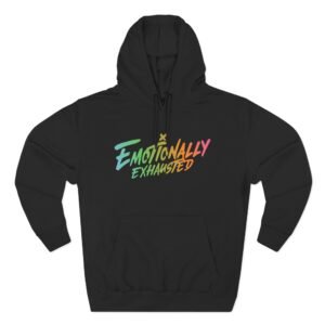 Philip Defranco Emotionally Exhausted Three-Panel Fleece Hoodie