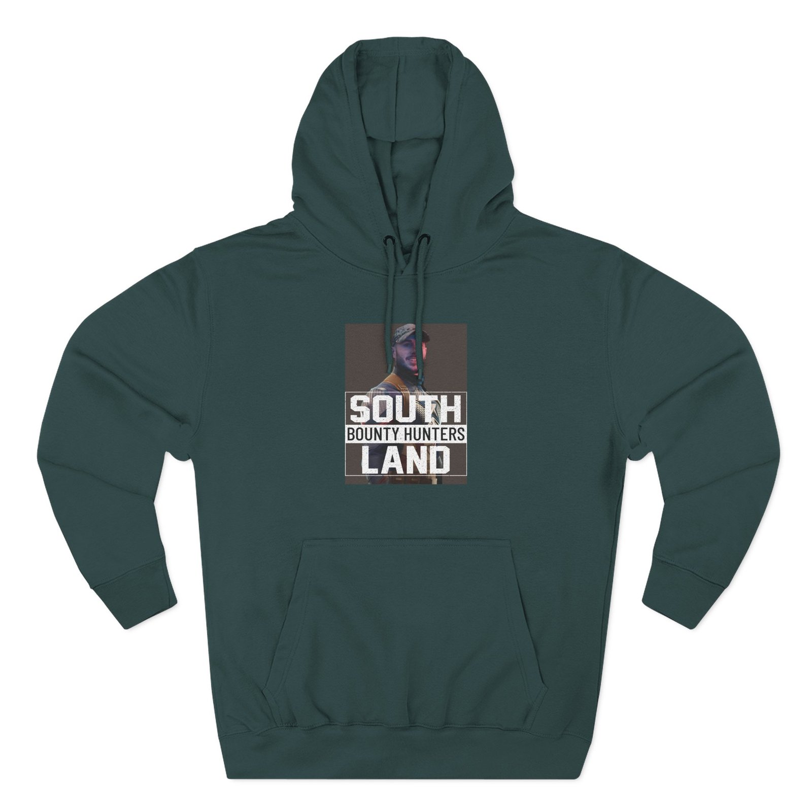 Patty Mayo Southland Bounty Hunters Land Three-Panel Fleece Hoodie