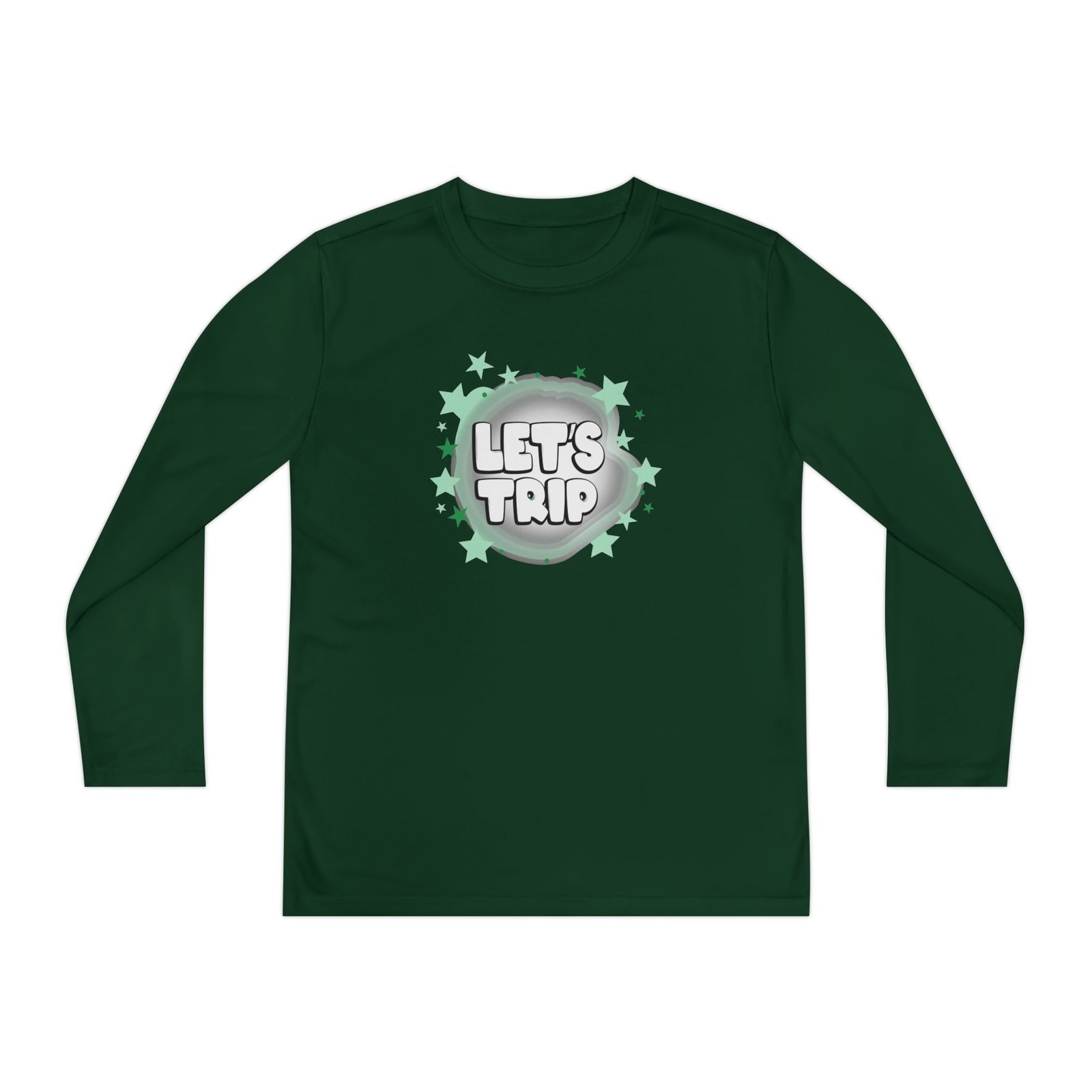 Youth Sturniolo Let's Trip Lights Long Sleeve Competitor Tee