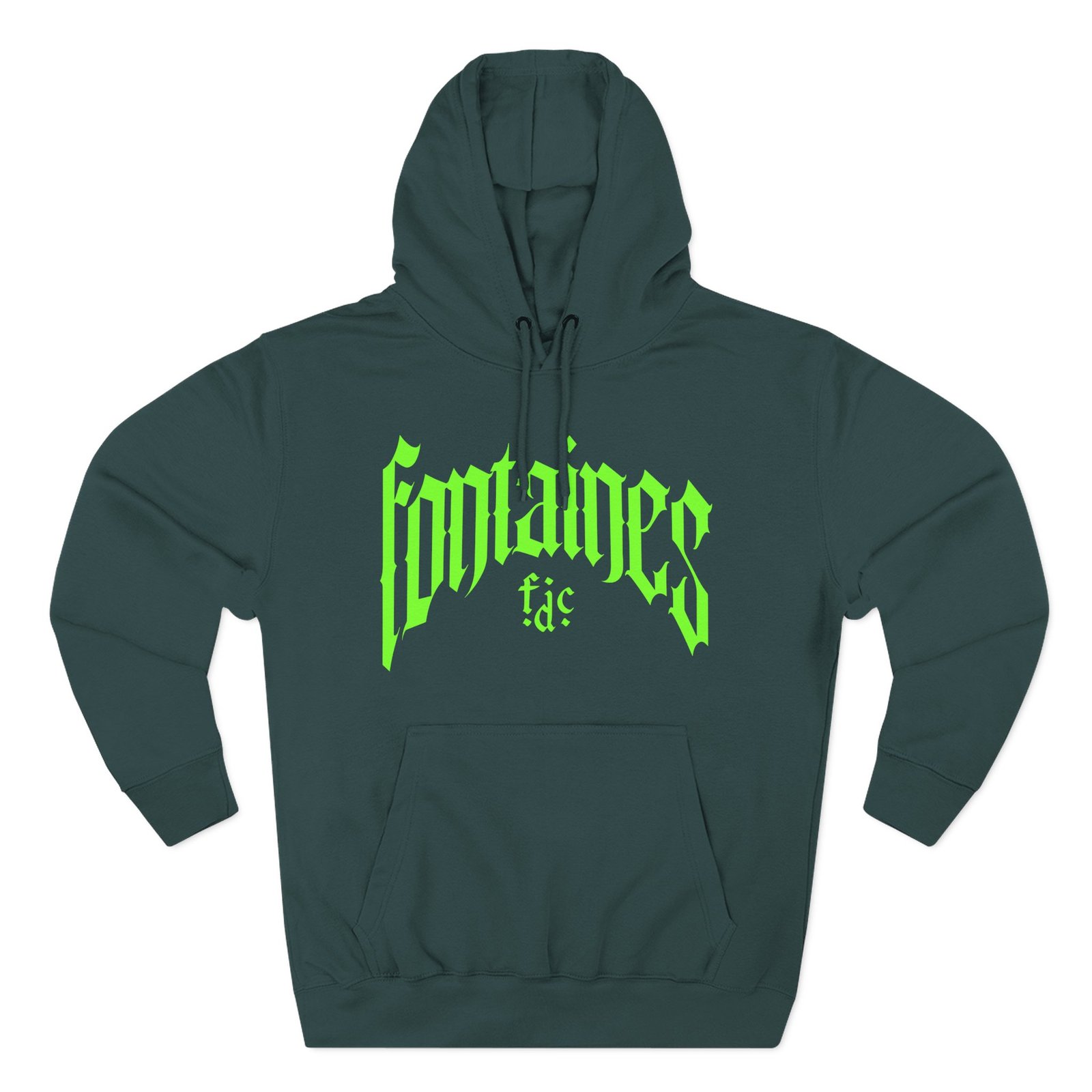 Fontaines D.C. Tour Three-Panel Fleece Hoodie