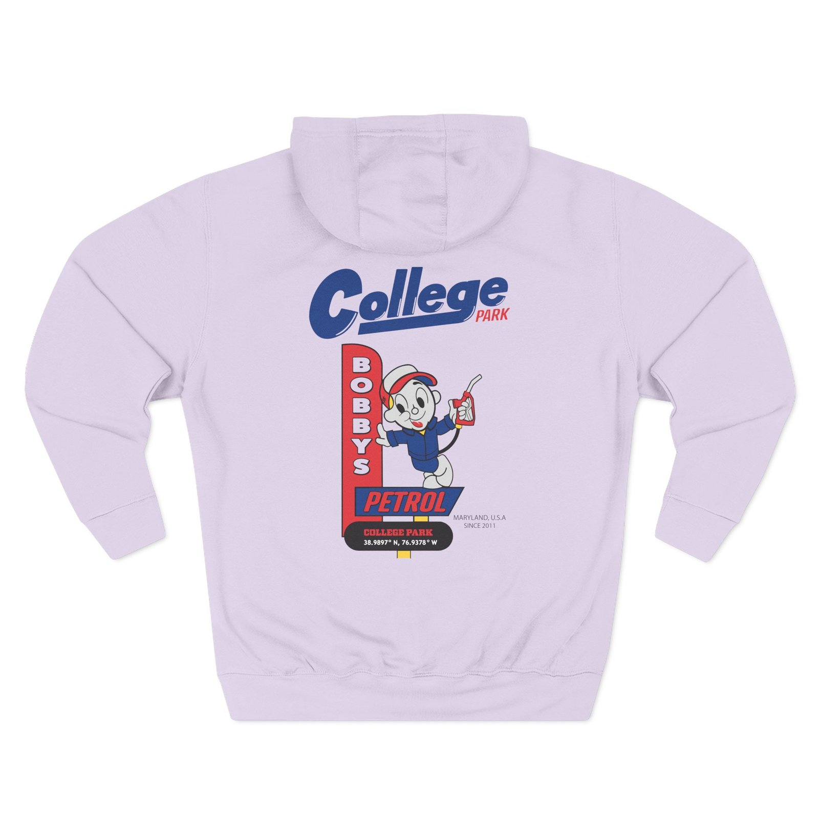 Logic Bobby's Petrol Three-Panel Fleece Hoodie