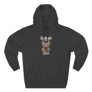 Korpiklaani a Man With a Plan Three-Panel Fleece Hoodie