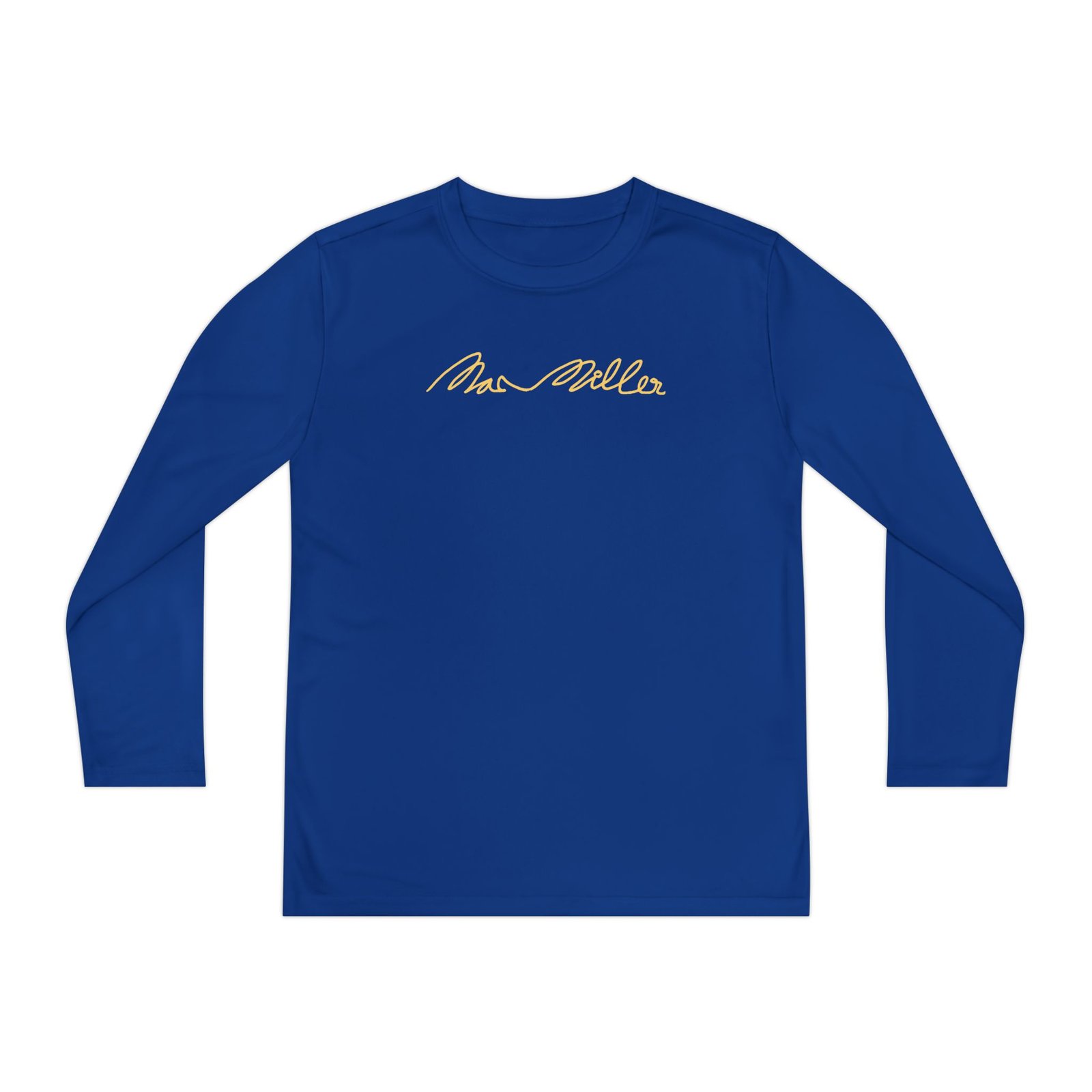 Youth Mac Miller Do You Have a Destination Long Sleeve Competitor Tee