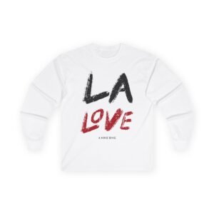 Nina Dobrev La Love Anine Bing Unisex Ultra Cotton Long Sleeve Tee