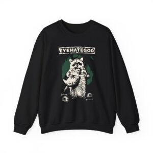 Eyehategod Southern Nihilism Racoon Unisex Heavy Blend™ Crewneck Sweatshirt