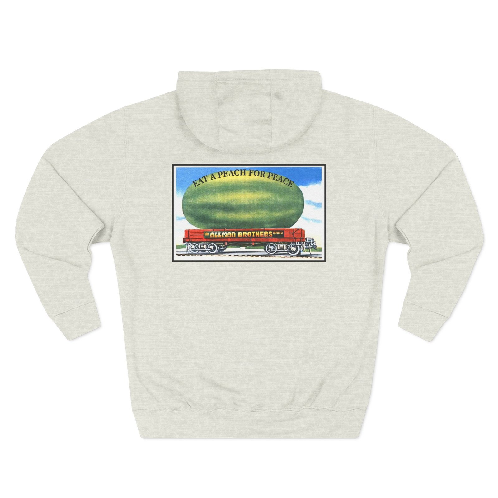 The Allman Brothers Eat a Peach Album Art Three-Panel Fleece Hoodie