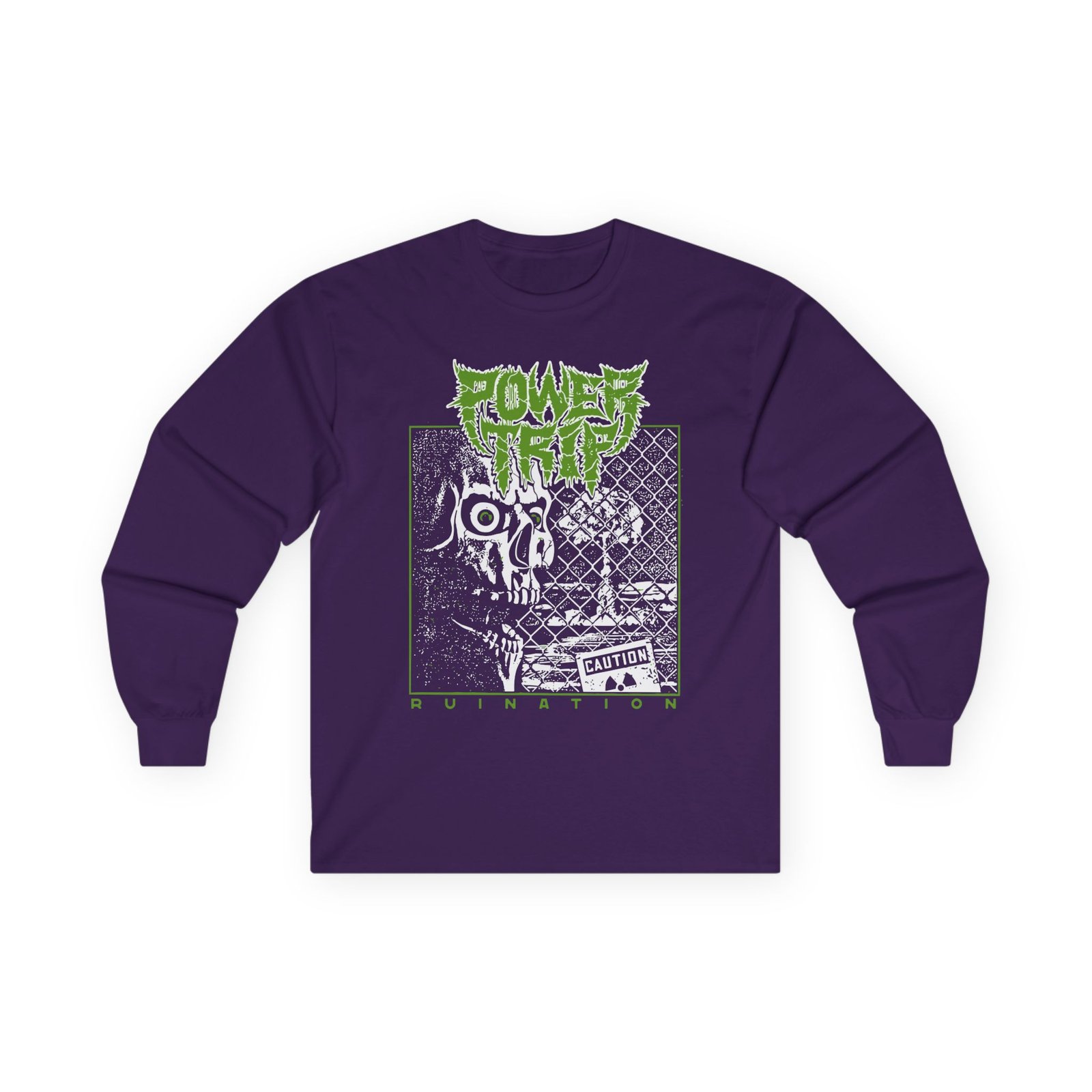 Power Trip Ruination Unisex Ultra Cotton Long Sleeve Tee