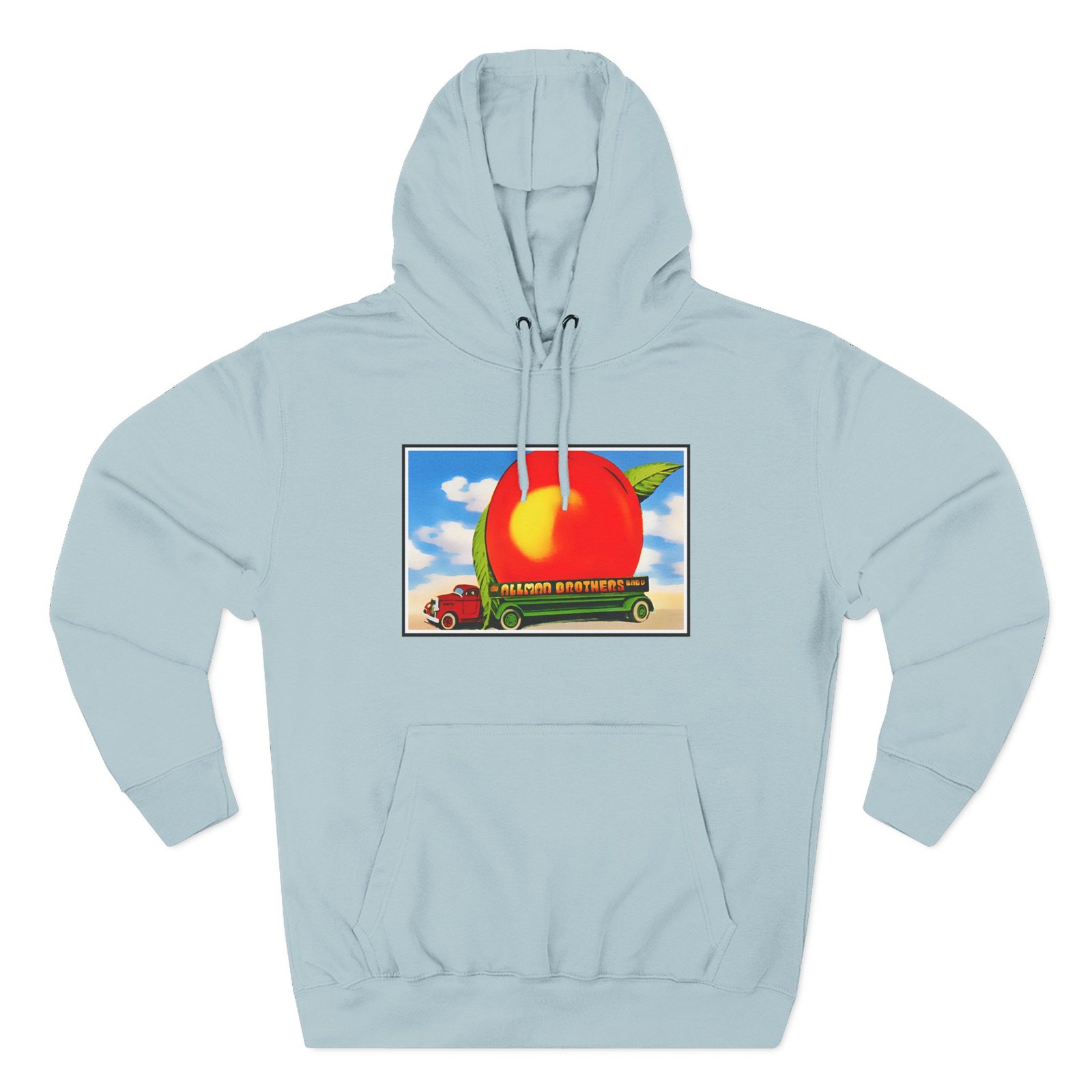 The Allman Brothers Eat a Peach Album Art Three-Panel Fleece Hoodie