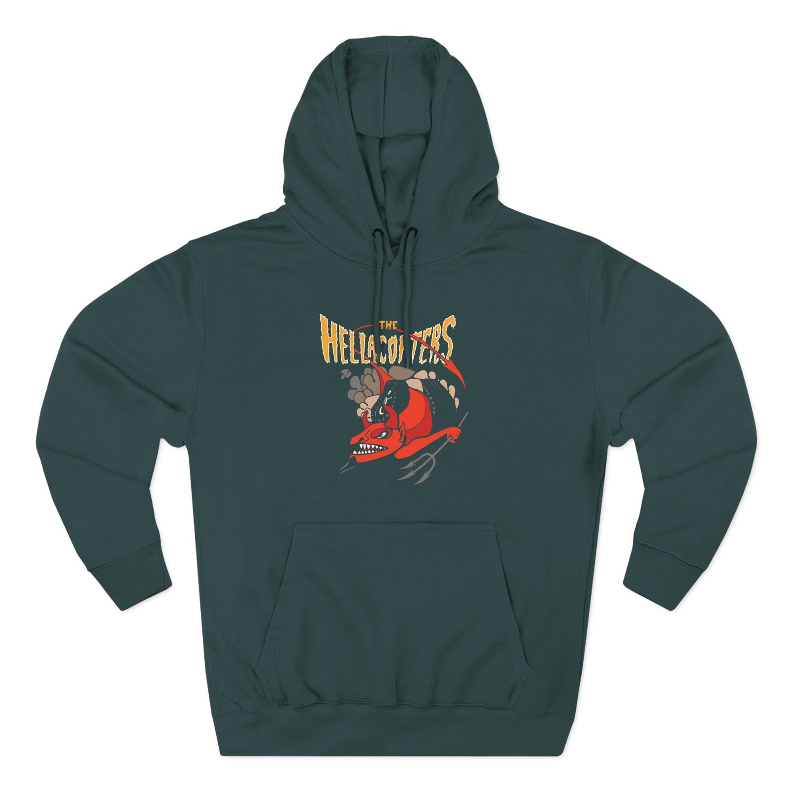Hellacopters Devil Stole Three-Panel Fleece Hoodie