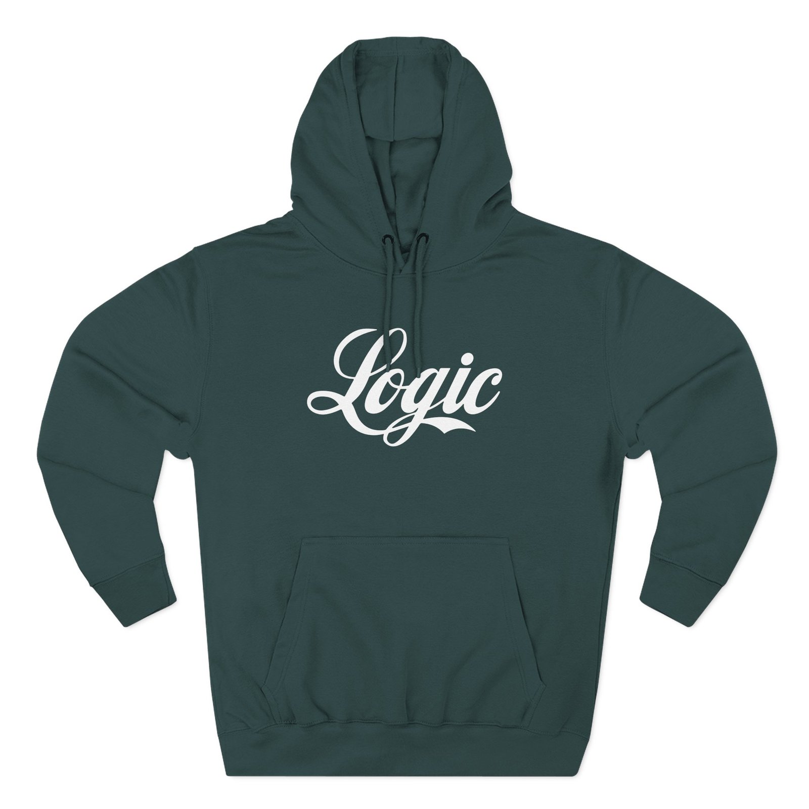 Logic Logo Three-Panel Fleece Hoodie
