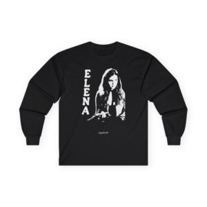 Nina Dobrev Reversible Doppelganger Unisex Ultra Cotton Long Sleeve Tee