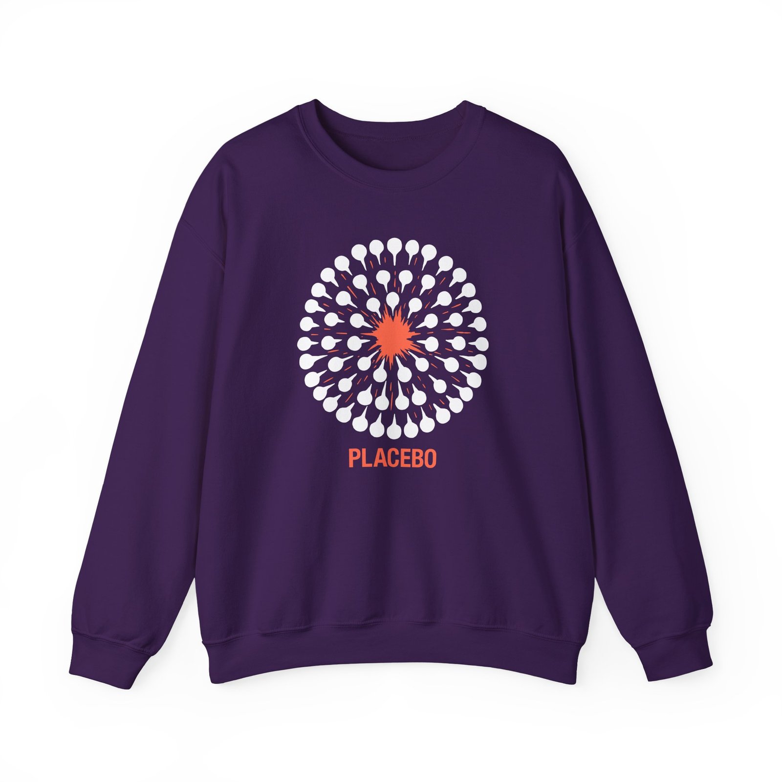 Placebo Pattern Unisex Heavy Blend™ Crewneck Sweatshirt