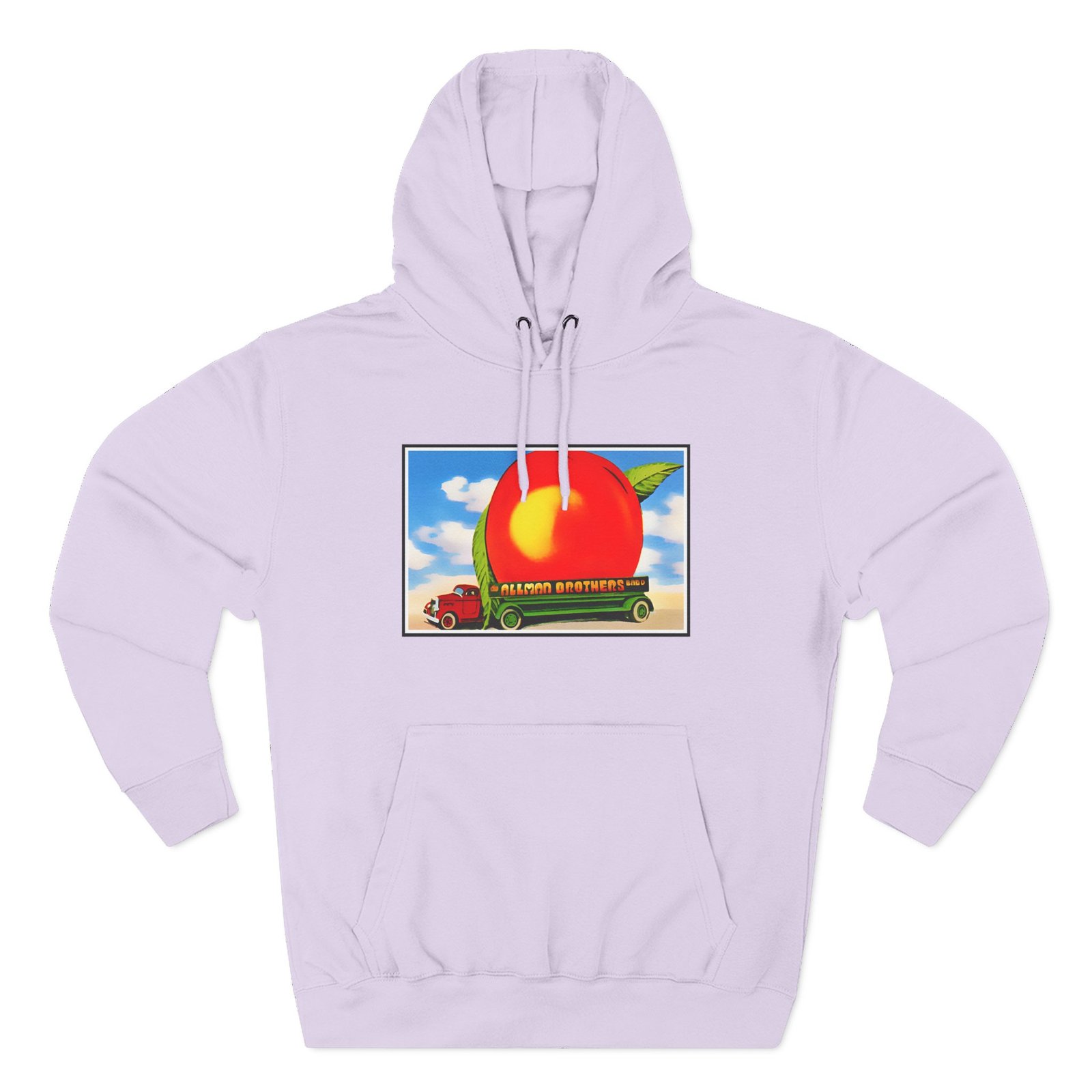 The Allman Brothers Eat a Peach Album Art Three-Panel Fleece Hoodie