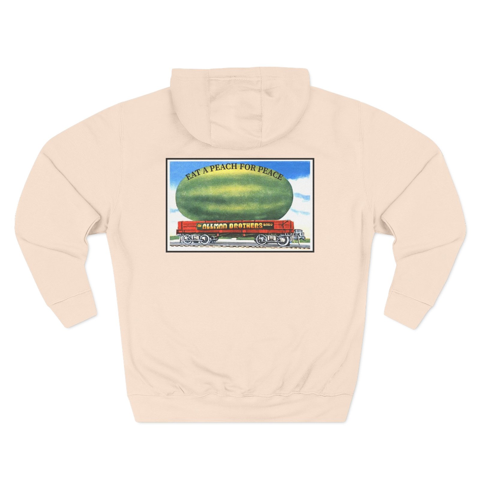 The Allman Brothers Eat a Peach Album Art Three-Panel Fleece Hoodie