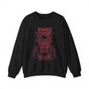 Power Trip Demon Drum Unisex Heavy Blend™ Crewneck Sweatshirt