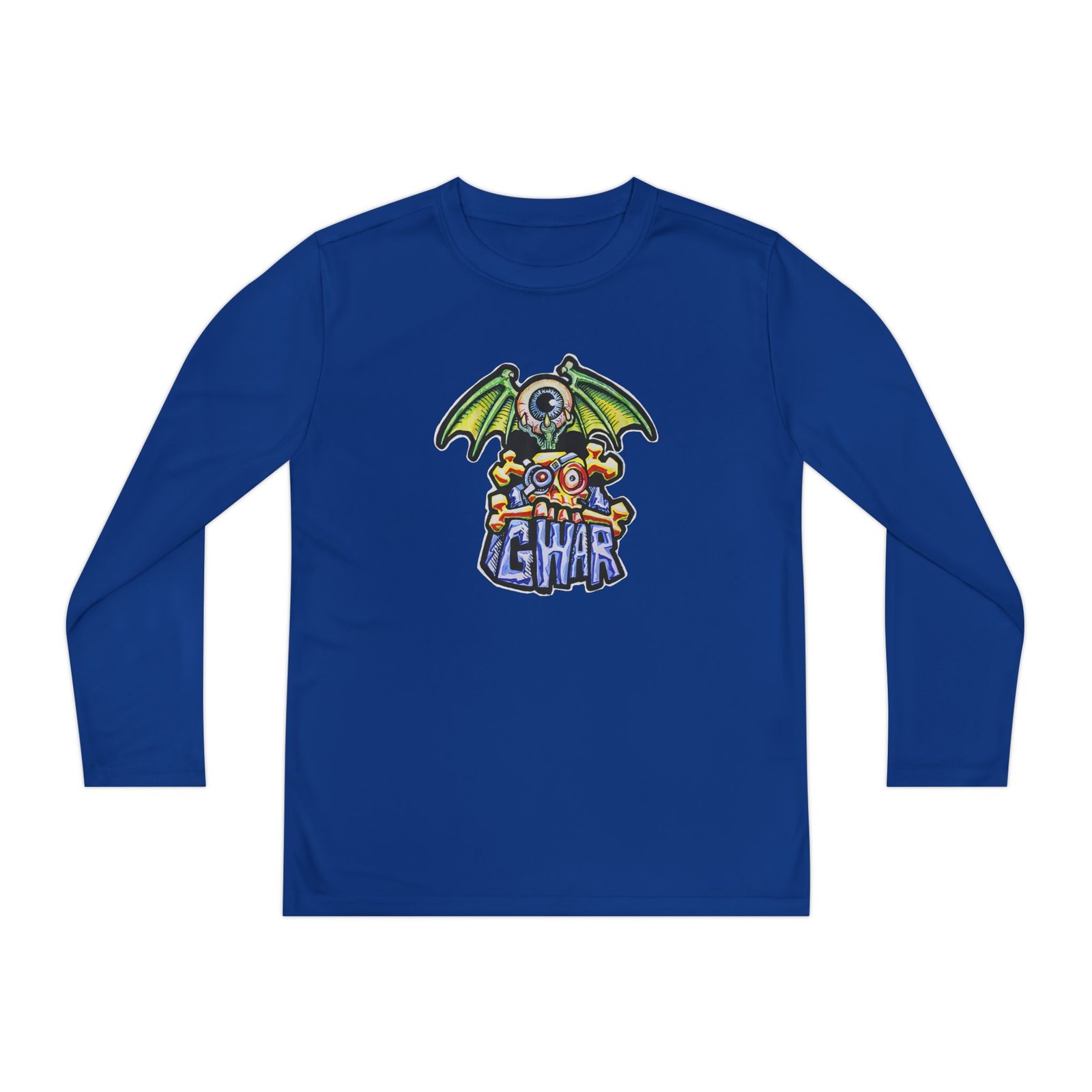 Youth Gwar Flying Eye Long Sleeve Competitor Tee