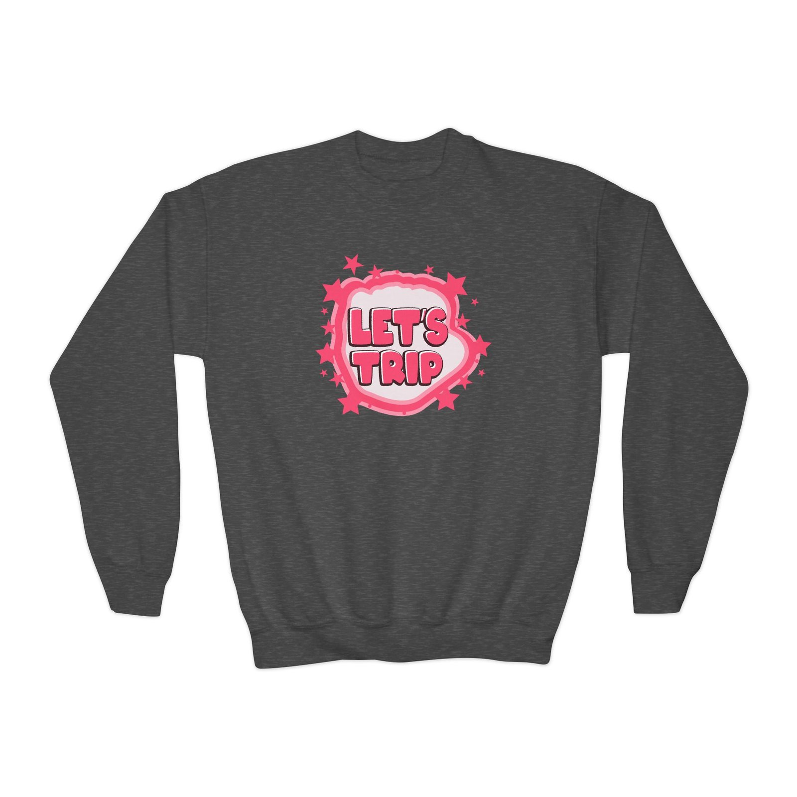 Youth Sturniolo Triplets Let's Trip Airbrush Crewneck Sweatshirt