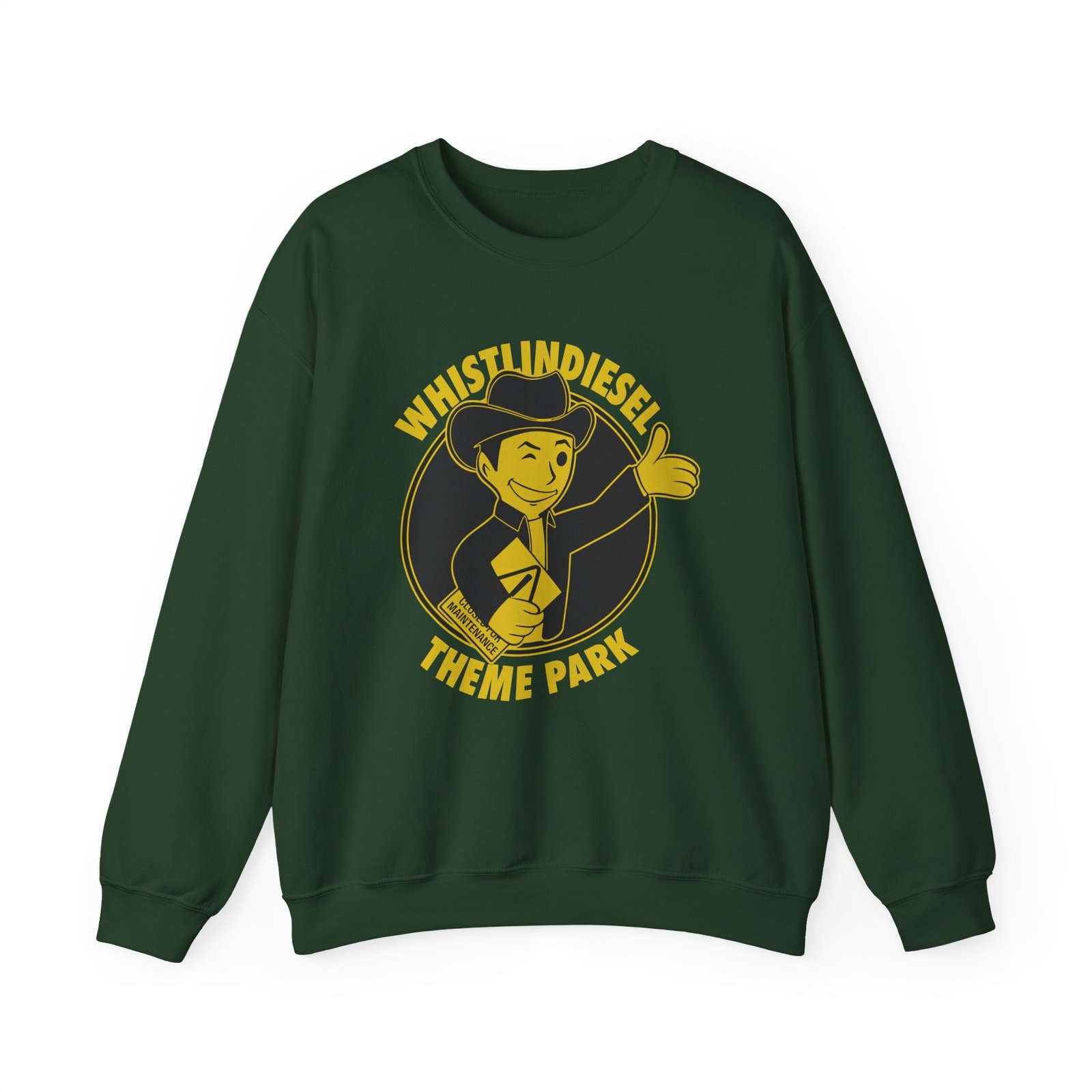 Whistlindiesel Theme Park Unisex Heavy Blend™ Crewneck Sweatshirt