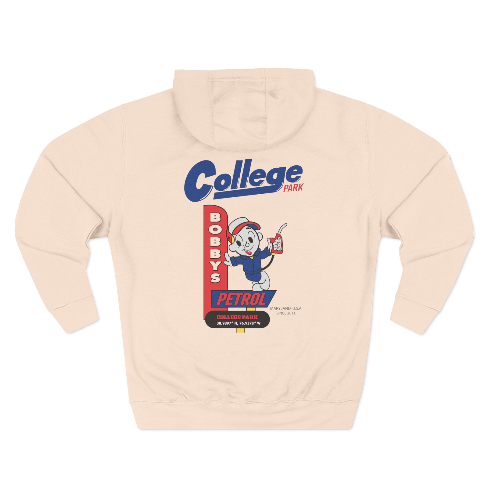 Logic Bobby's Petrol Three-Panel Fleece Hoodie