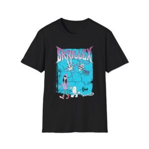 Skrillex Gost Album Cover Unisex Softstyle T-Shirt