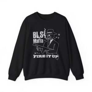 Black Label Society Mafia Fire It Up Unisex Heavy Blend™ Crewneck Sweatshirt