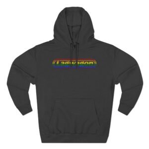 Lagwagon Rainbow Bandaid Logo Three-Panel Fleece Hoodie